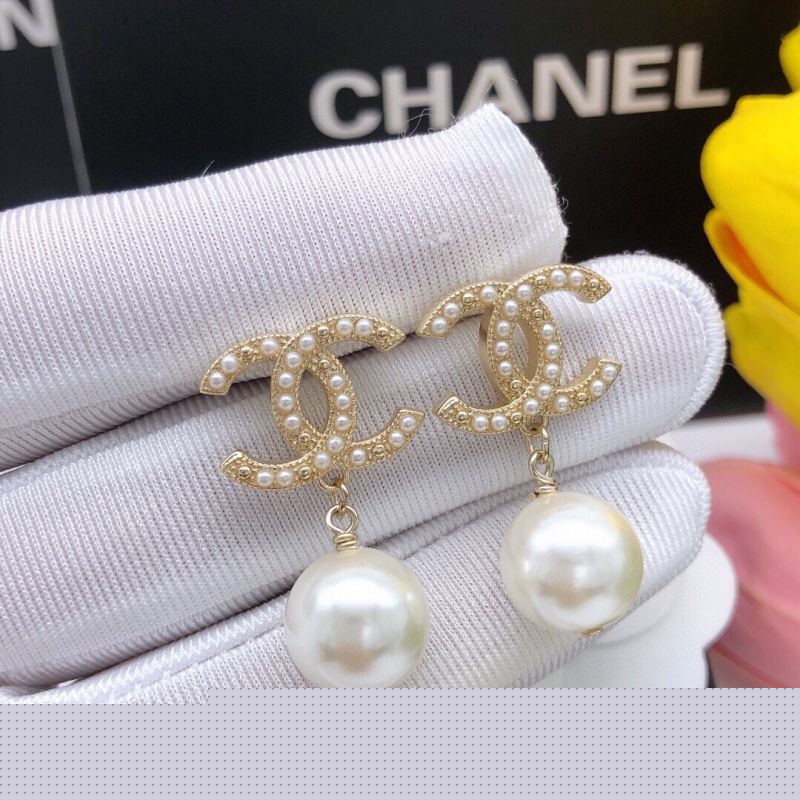 Ch*el earrings